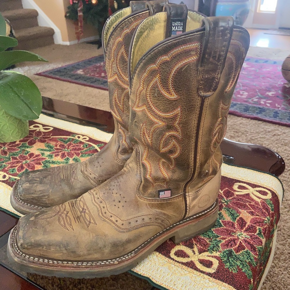 *Sold* Double h men’s Steele toe ice workboot